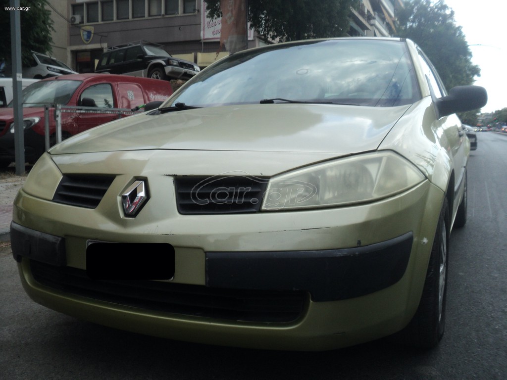 Renault Megane 2003 ΘΕΟΦΙΛΑΤΟΣ ΕΠΙΛΕΓΜΕΝΟ ΟΧΗΜΑ//1.4cc.CLIMA.5ΠΡΤ//ΑΝΤΑΛΛΑΓΕΣ