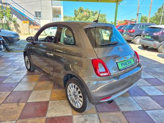 Fiat 500 2018 0.9 Lounge 0€ Τέλη !  Auto Ψάλτου-thumb-3