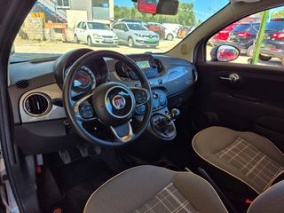 Fiat 500 2018 0.9 Lounge 0€ Τέλη !  Auto Ψάλτου-thumb-6
