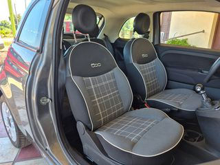 Fiat 500 2018 0.9 Lounge 0€ Τέλη !  Auto Ψάλτου-thumb-10