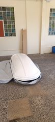 ΜΠΑΓΚΑΖΙΕΡΑ ΟΡΟΦΗΣ MODULA CASE SYSTEM 450 lt ΛΕΥΚΗ ΜΕ ΜΠΑΡΕΣ ΟΡΟΦΗΣ ΚΑΙ ΚΟΥΚΟΥΛΑ