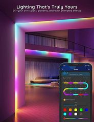 Govee - RGBIC Basic Wi-Fi + Bluetooth LED Strip Lights (10 Meter)-thumb-2