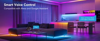 Govee - RGBIC Basic Wi-Fi + Bluetooth LED Strip Lights (10 Meter)-thumb-3