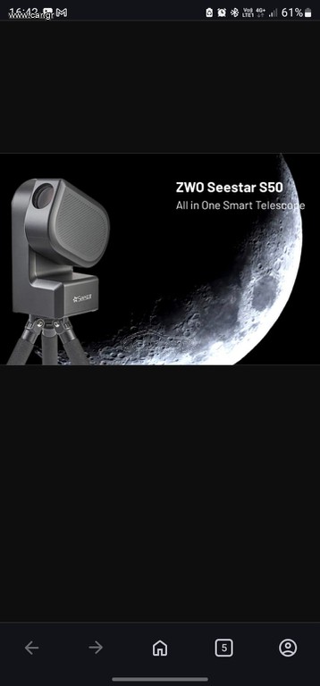 seestar s50 telescope