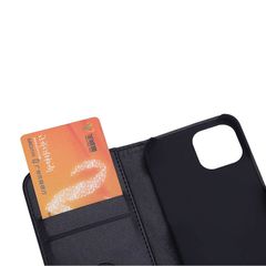 RadiCover - Radiationprotected Mobilewallet iPhone - iPhone 13 Mini Flipcover Black / Electronics-thumb-1
