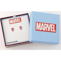 Marvel Spiderman sterling silver earrings-thumb-1