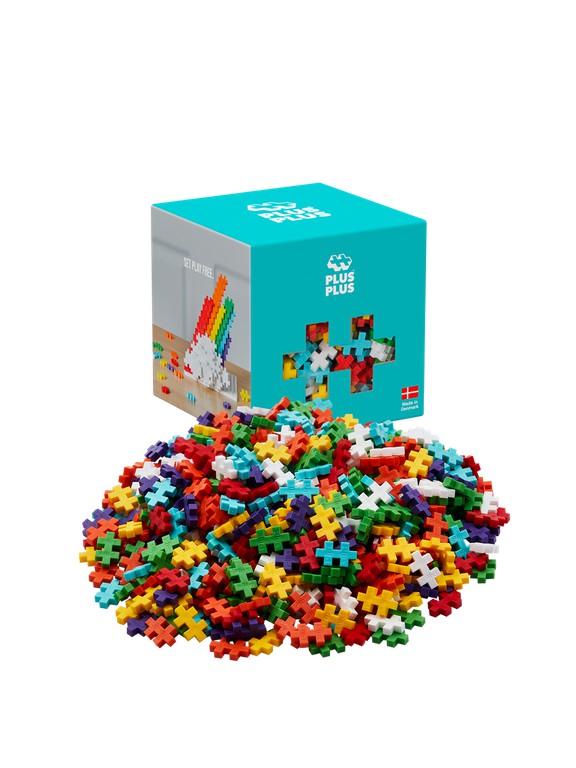 Plus-Plus - Plus-Plus Rainbow - 600 pcs (3976) / Toys