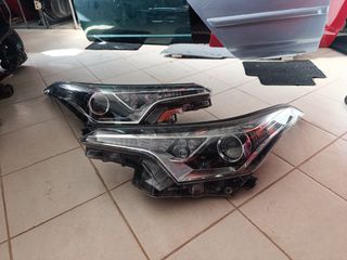 Toyota c-hr φανάρια εμπρός led
