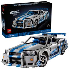 LEGO - Technic - 2 Fast 2 Furious Nissan Skyline GT-R (R34) Car (42210) / Toys
