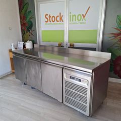 Ψυγείο πάγκος συντήρηση 213*70*86/96 εκ, με ενσωματωμένη μηχανή, 3 πόρτες και σήκωμα. Μεταχειρισμένο. Ποιότητα & Τιμή Stockinox-thumb-3