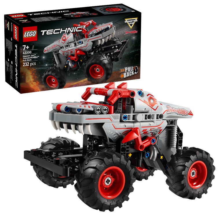 LEGO - Technic - Monster Jam™ ThunderROARus™ Pull-Back (42200) / Toys