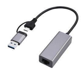 Gembird A-USB3AC-LAN2G-01 USB 2.5G Gigabit network adapter, space grey