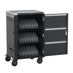 Ewent EW1701 portable device management cart/cabinet Portable device management cabinet Black, Grey