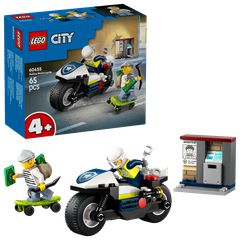 LEGO - LEGO City - Police Motorcycle Chase (60455) / Toys