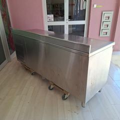 Ψυγείο πάγκος συντήρηση 213*70*86/96 εκ, με ενσωματωμένη μηχανή, 3 πόρτες και σήκωμα. Μεταχειρισμένο. Ποιότητα & Τιμή Stockinox-thumb-8