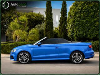 Audi A3 2018 CABRIOLET//S-LINE//150HP// BLUE CRYSTAL !-thumb-3