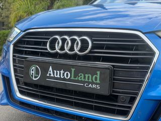 Audi A3 2018 CABRIOLET//S-LINE//150HP// BLUE CRYSTAL !-thumb-6