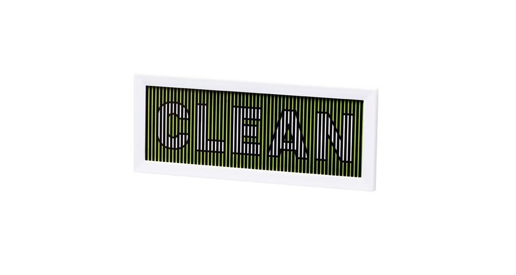 Peleg Design - Dishwasher sign - DishDash - Red