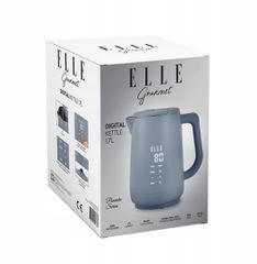 ELLE 1.7L electric kettle, blue-thumb-4