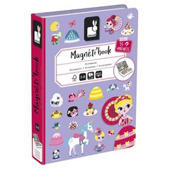 Janod - Magneti'Book - Princesses (LKJ2725) / Toys