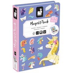 Janod - Magneti'Book - Unicorn (LKJ2584) / Toys