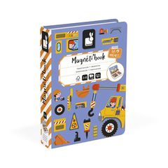 Janod - Magneti'Book - Construction (LKJ2526) / Toys