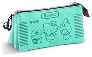 Sanrio Triple Pencil Case Hello Kitty Videogame-thumb-1