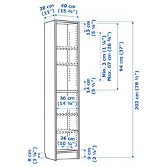 Βιβλιοθήκη IKEA σειρά Billy-thumb-2