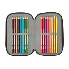 Minecraft Graffiti triple pencil case 37pcs-thumb-4