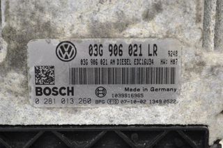 Εγκέφαλος Volkswagen Passat / Touran 1.9 TDI BXE 2001-2010 BOSCH 03G906021LR 0281013260-thumb-1