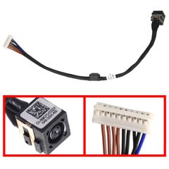 Βύσμα Τροφοδοσίας DC Power Jack Socket για Dell Precision M6800 M4800 M4700 58GPD 058GPD CN-058GPD DC30100OG00 DC30100N200 VAR10 23.5cm 9pins ( Κωδ.31174 )
