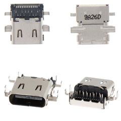 Βύσμα Τροφοδοσίας DC Power Jack Socket για Laptop Asus VivoBook Go 14 E1404F E1404FA E1404G E1504F E1504FA E1404GA J401NA TP401CA 12013-00171100 Type-C Connector ( Κωδ.31175 )