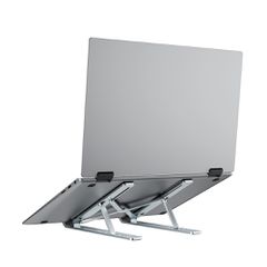 Wozinsky WDCX-X8S Foldable Adjustable Laptop Stand - Silver-thumb-3