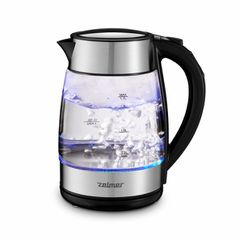 Zelmer ZCK8026 electric kettle 1.7 L 2200 W Black, Transparent