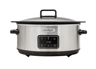 Crock-Pot CSC112X 6.5-litre slow cooker (silver)