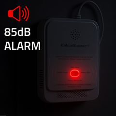 Qoltec 52576 Carbon monoxide sensor | CO detector | alarm 85dB | LED-thumb-2