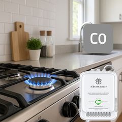 Qoltec 52576 Carbon monoxide sensor | CO detector | alarm 85dB | LED-thumb-4
