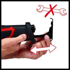Einhell TE-AP 18/28 Li BL - Solo 2500 spm Black, Red-thumb-1