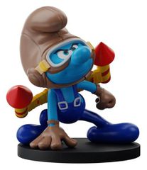 The Smurfs Statue Jetpack Smurf 10 cm-thumb-3