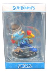 The Smurfs Statue Jetpack Smurf 10 cm-thumb-1