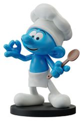 The Smurfs Statue Chef Smurf 12 cm-thumb-3