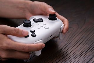 8BitDo Ultimate Controller with Charging Dock BT - White / Nintendo Switch-thumb-1