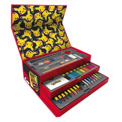 Pokémon – Colouring Art Case with Drawers (1616069-251POK300SET)