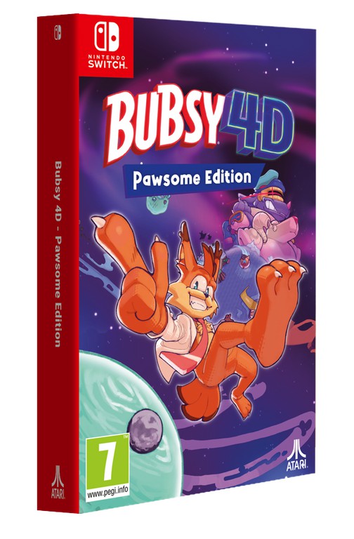 Bubsy 4D - Pawsome Edition / Nintendo Switch