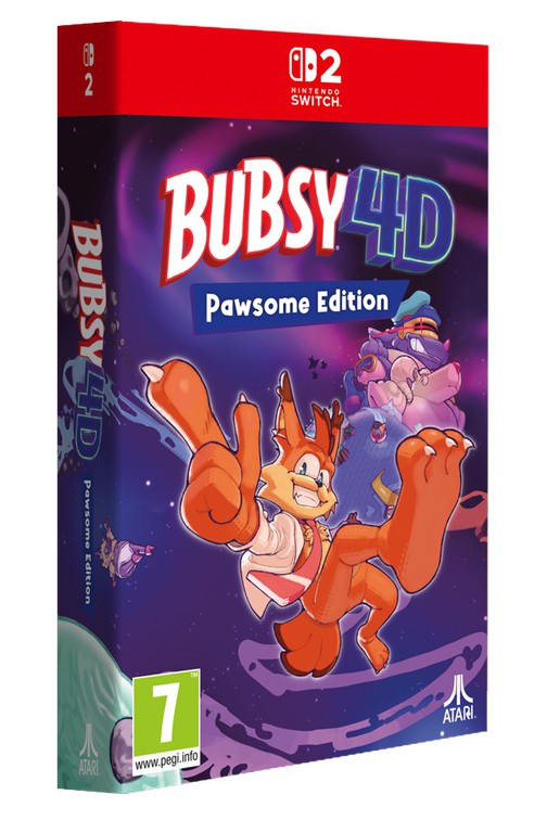 Bubsy 4D - Pawsome Edition / Nintendo Switch 2