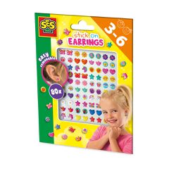 SES Creative - Stick-On Earrings 40 pairs (S14049) / Toys