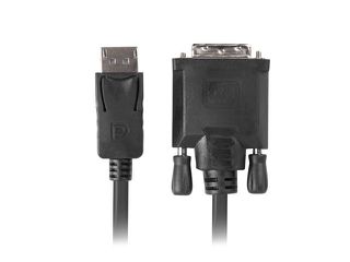 Lanberg CA-DPDV-10CU-0018-BK video cable adapter 1.8 m DisplayPort DVI-D Black