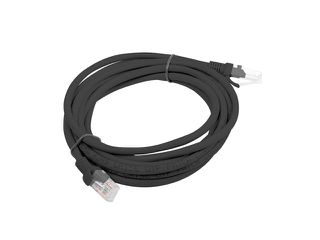 LANBERG PATCHCORD RJ45 CAT. 6 UTP 3M BLACK-thumb-1
