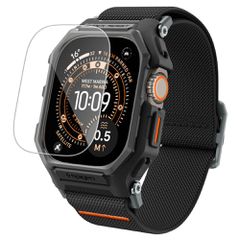 Strap Spigen Lite Fit Pro + Tempered glass for display for Apple Watch Ultra 49 mm - Black