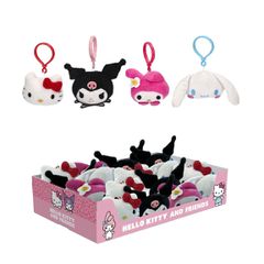 Hello Kitty and Friends plush keychain-thumb-4